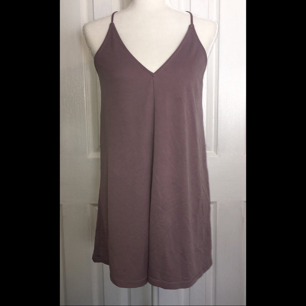 Silence + Noise Purple Dress